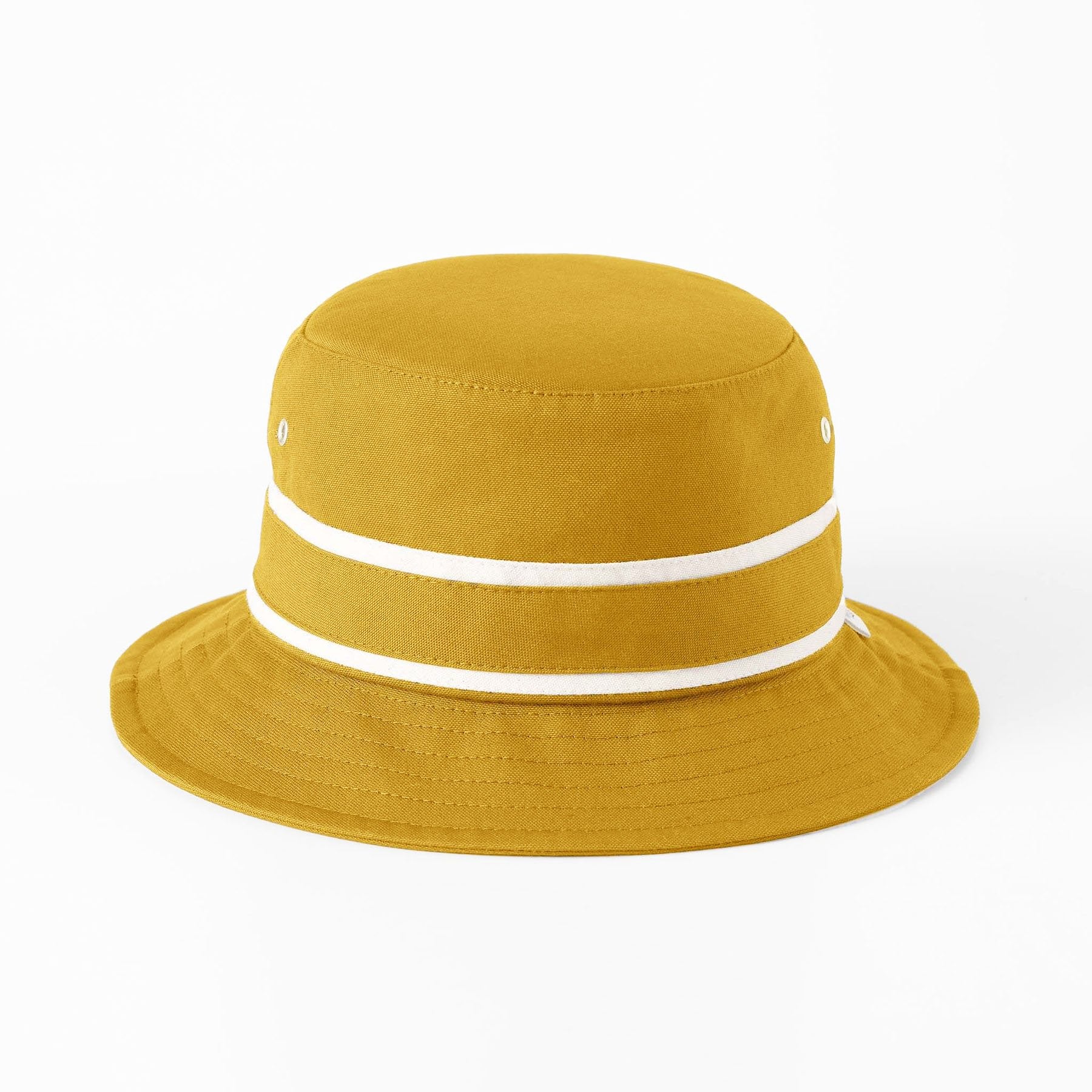 Bucket Hat with Stripe