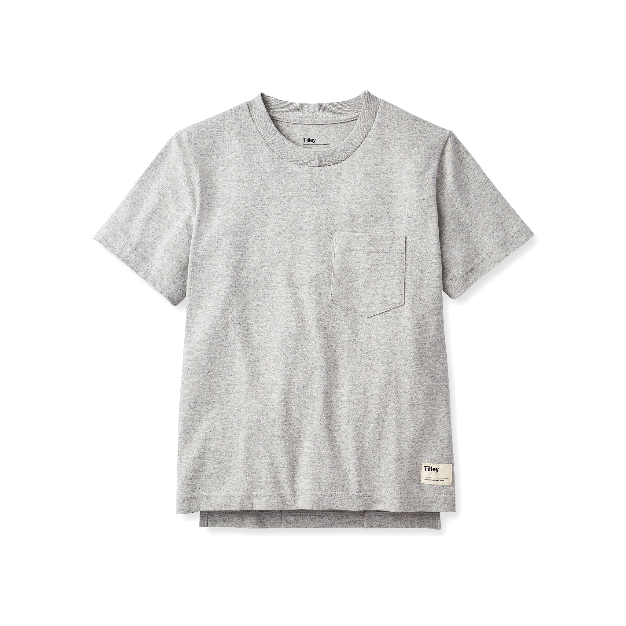 Tilley Women's Jersey T-Shirt in Grey Mix#colour_grey-mix